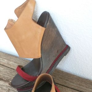 Dianne Von Furstenburg Wedge Sandals